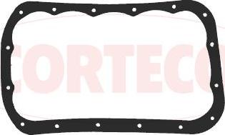 Corteco 028032P - Gasket, oil sump autospares.lv