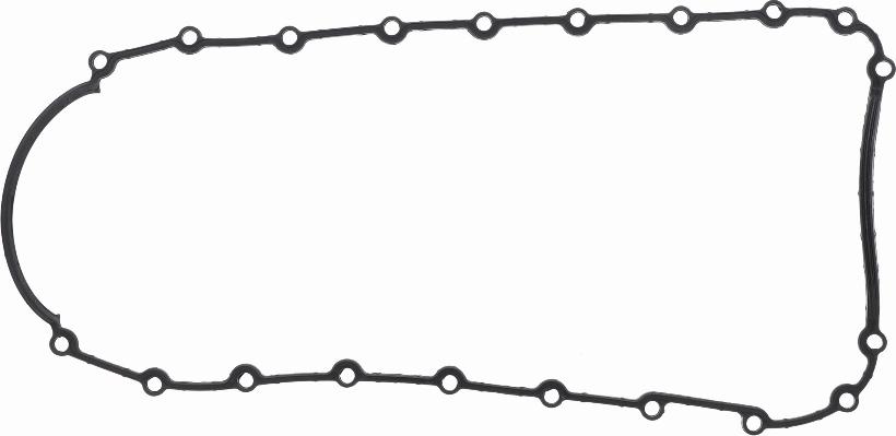 Corteco 023718P - Gasket, oil sump autospares.lv