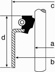 Corteco 19027882 - Seal Ring, valve stem autospares.lv