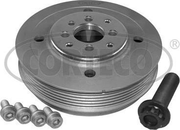 Corteco 80004791 - Belt Pulley, crankshaft autospares.lv