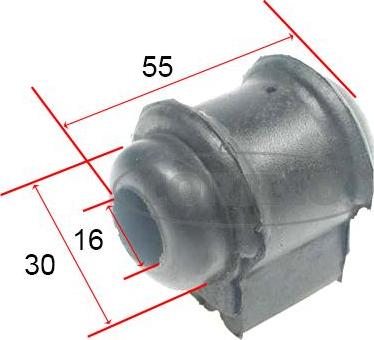 Corteco 21652437 - Bearing Bush, stabiliser autospares.lv