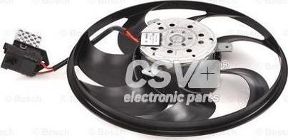 CSV electronic parts CRV2066 - Fan, radiator autospares.lv