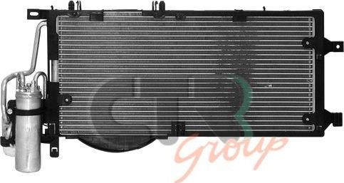 CTR 1223502 - Condenser, air conditioning autospares.lv