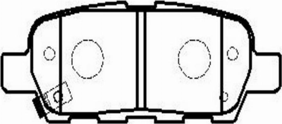 CTR CKN-17 - Brake Pad Set, disc brake autospares.lv