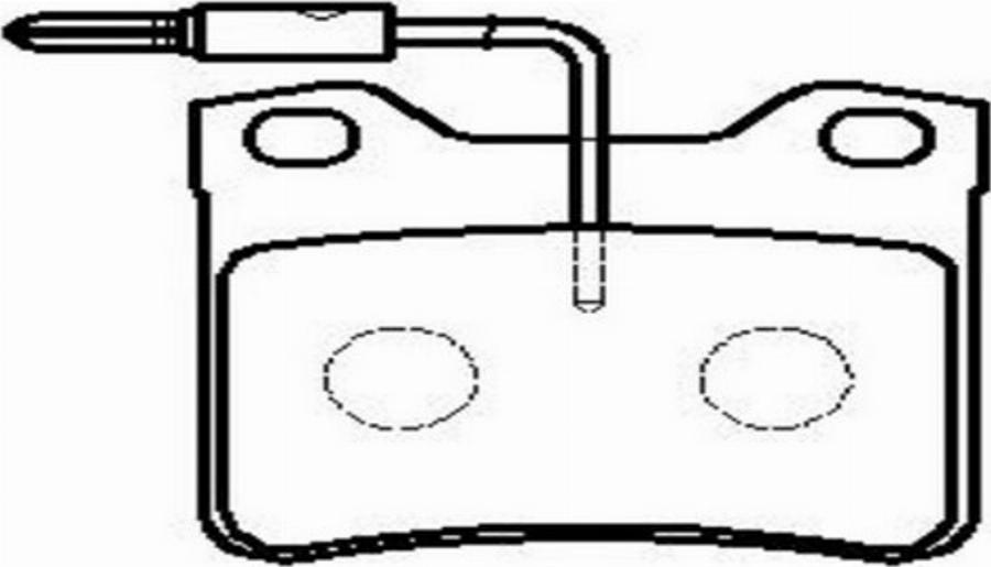 CTR CKPU-27 - Brake Pad Set, disc brake autospares.lv