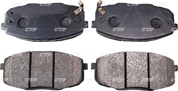 CTR GK0494 - Brake Pad Set, disc brake autospares.lv