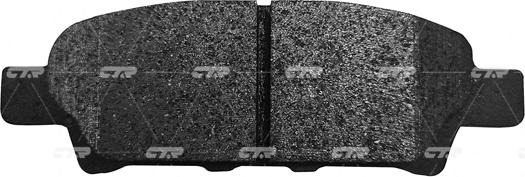 CTR GK0599 - Brake Pad Set, disc brake autospares.lv