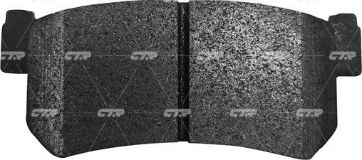 CTR GK0558 - Brake Pad Set, disc brake autospares.lv