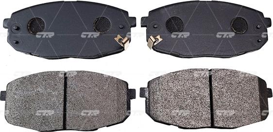 CTR GK0527 - Brake Pad Set, disc brake autospares.lv