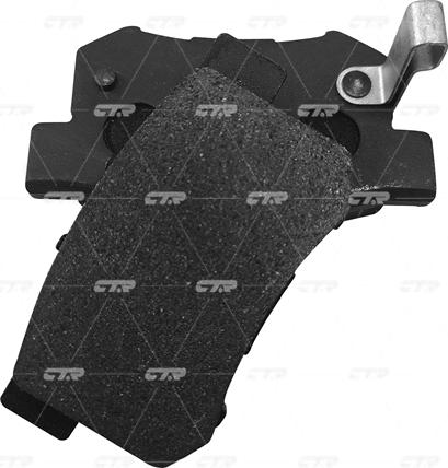 CTR GK0335 - Brake Pad Set, disc brake autospares.lv