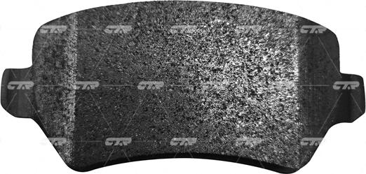 CTR GK0270 - Brake Pad Set, disc brake autospares.lv