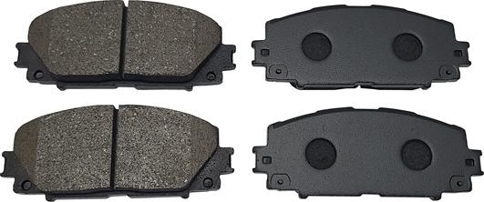 CTR GK1081 - Brake Pad Set, disc brake autospares.lv