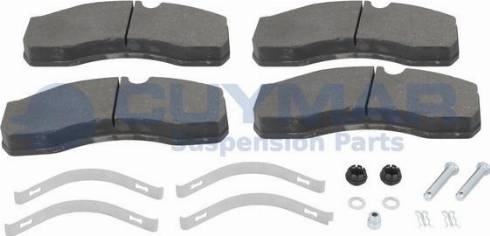 Cuymar 6008920 - Brake Pad Set, disc brake autospares.lv