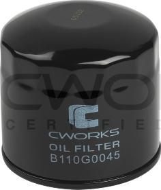 Cworks B110G0045 - Oil Filter autospares.lv