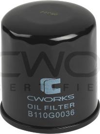 Cworks B110G0036 - Oil Filter autospares.lv