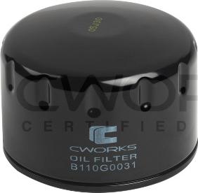 Cworks B110G0031 - Oil Filter autospares.lv