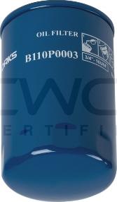 Cworks B110P0003 - Oil Filter autospares.lv