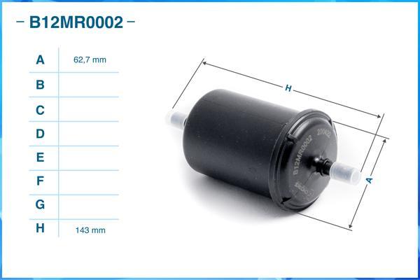 Cworks B12MR0002 - Fuel filter autospares.lv