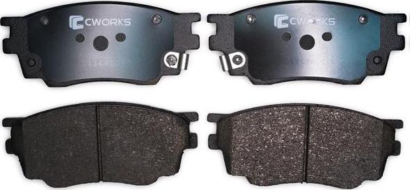 Cworks C11CR0049 - Brake Pad Set, disc brake autospares.lv