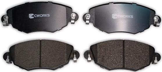 Cworks C11CR0025 - Brake Pad Set, disc brake autospares.lv