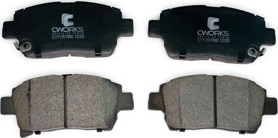 Cworks C11CR1090 - Brake Pad Set, disc brake autospares.lv