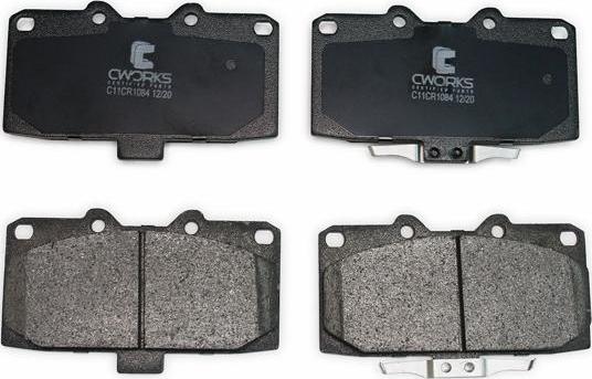 Cworks C11CR1084 - Brake Pad Set, disc brake autospares.lv