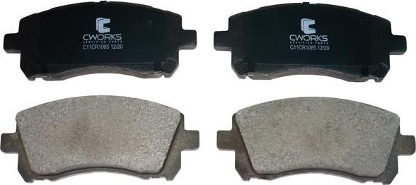 Cworks C11CR1085 - Brake Pad Set, disc brake autospares.lv