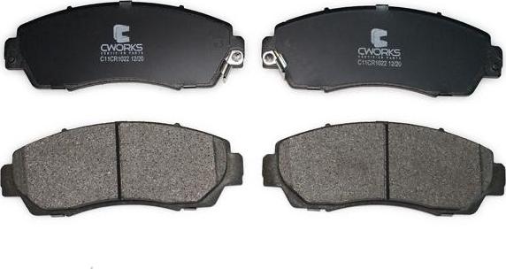 Cworks C11CR1022 - Brake Pad Set, disc brake autospares.lv