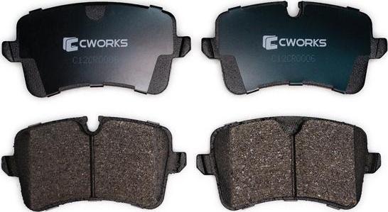 Cworks C12CR0006 - Brake Pad Set, disc brake autospares.lv