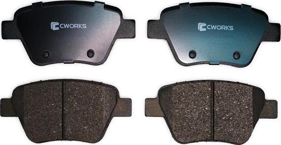 Cworks C12CR0085 - Brake Pad Set, disc brake autospares.lv