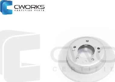 Cworks G4612Q1H100 - Brake Disc autospares.lv