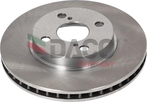 DACO Germany 604582 - Brake Disc autospares.lv