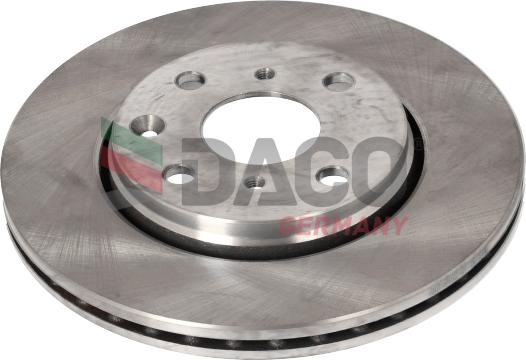 DACO Germany 604522 - Brake Disc autospares.lv