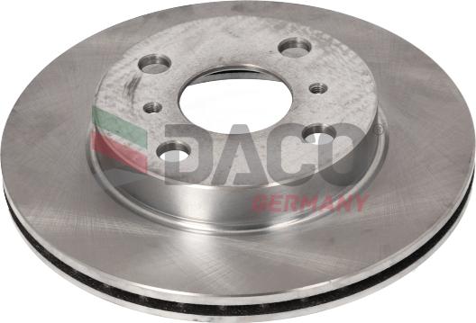 DACO Germany 604570 - Brake Disc autospares.lv