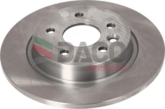 DACO Germany 604115 - Brake Disc autospares.lv