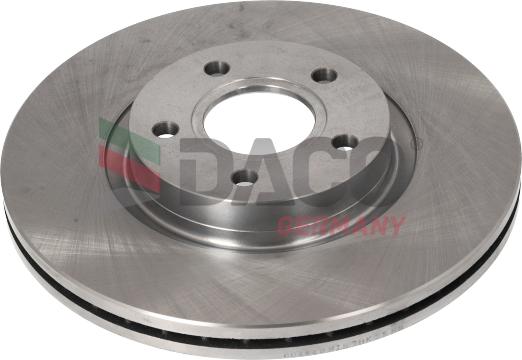 DACO Germany 604849 - Brake Disc autospares.lv