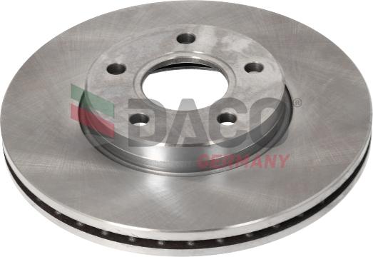 DACO Germany 604848 - Brake Disc autospares.lv