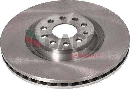 DACO Germany 604204 - Brake Disc autospares.lv