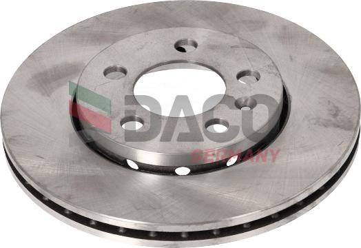 DACO Germany 604758 - Brake Disc autospares.lv