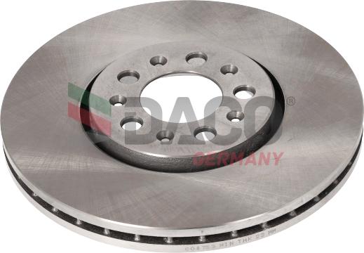 DACO Germany 604753 - Brake Disc autospares.lv