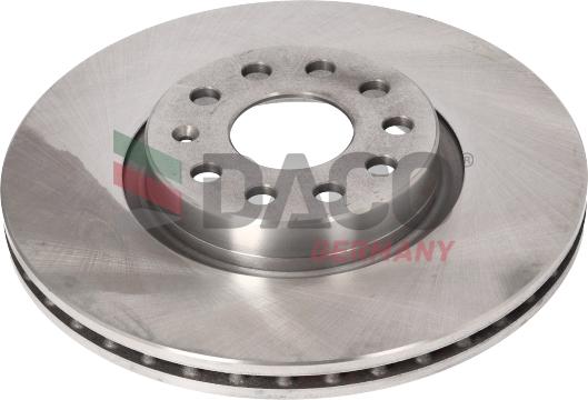 DACO Germany 604784 - Brake Disc autospares.lv