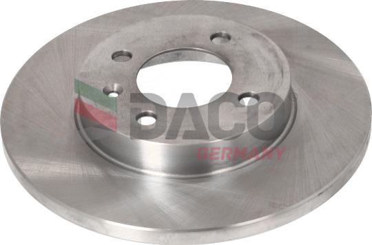 DACO Germany 604780 - Brake Disc autospares.lv