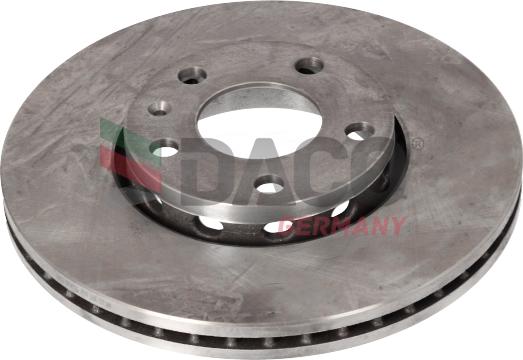 DACO Germany 604725 - Brake Disc autospares.lv