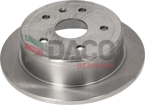 DACO Germany 605005 - Brake Disc autospares.lv