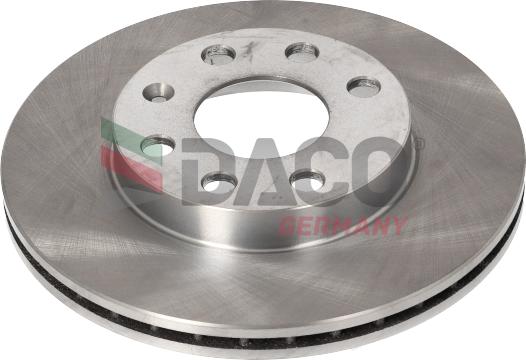 DACO Germany 605008 - Brake Disc autospares.lv