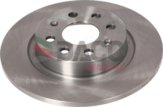 DACO Germany 600904 - Brake Disc autospares.lv