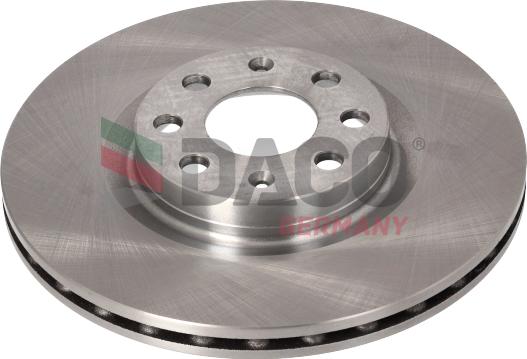 DACO Germany 600906 - Brake Disc autospares.lv