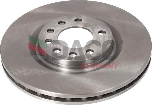 DACO Germany 600903 - Brake Disc autospares.lv