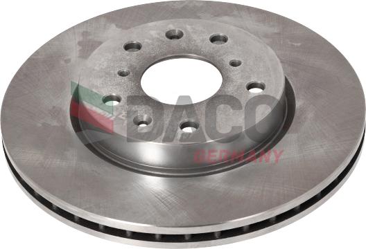 DACO Germany 600907 - Brake Disc autospares.lv