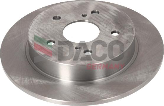 DACO Germany 600911 - Brake Disc autospares.lv